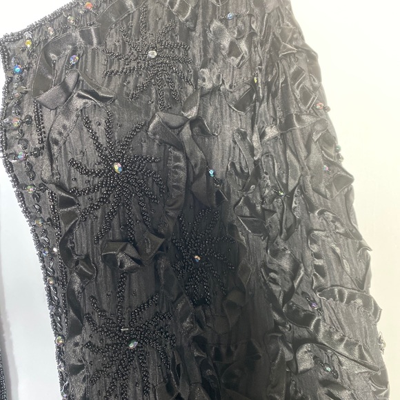 Tan Chho Vintage Evening Jacket Womens Plus 1X Coc - Picture 4 of 11